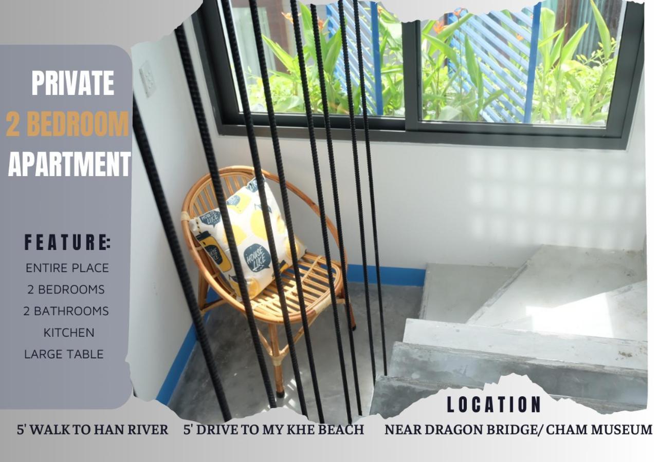 Uri House, 1- 2 Bedroom Tourism Apt, 5' Walk Dragon Bridge Da Nang Exterior photo